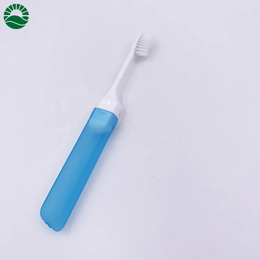 
New colorful travel folding toothbrush foldable travel toothbrush 