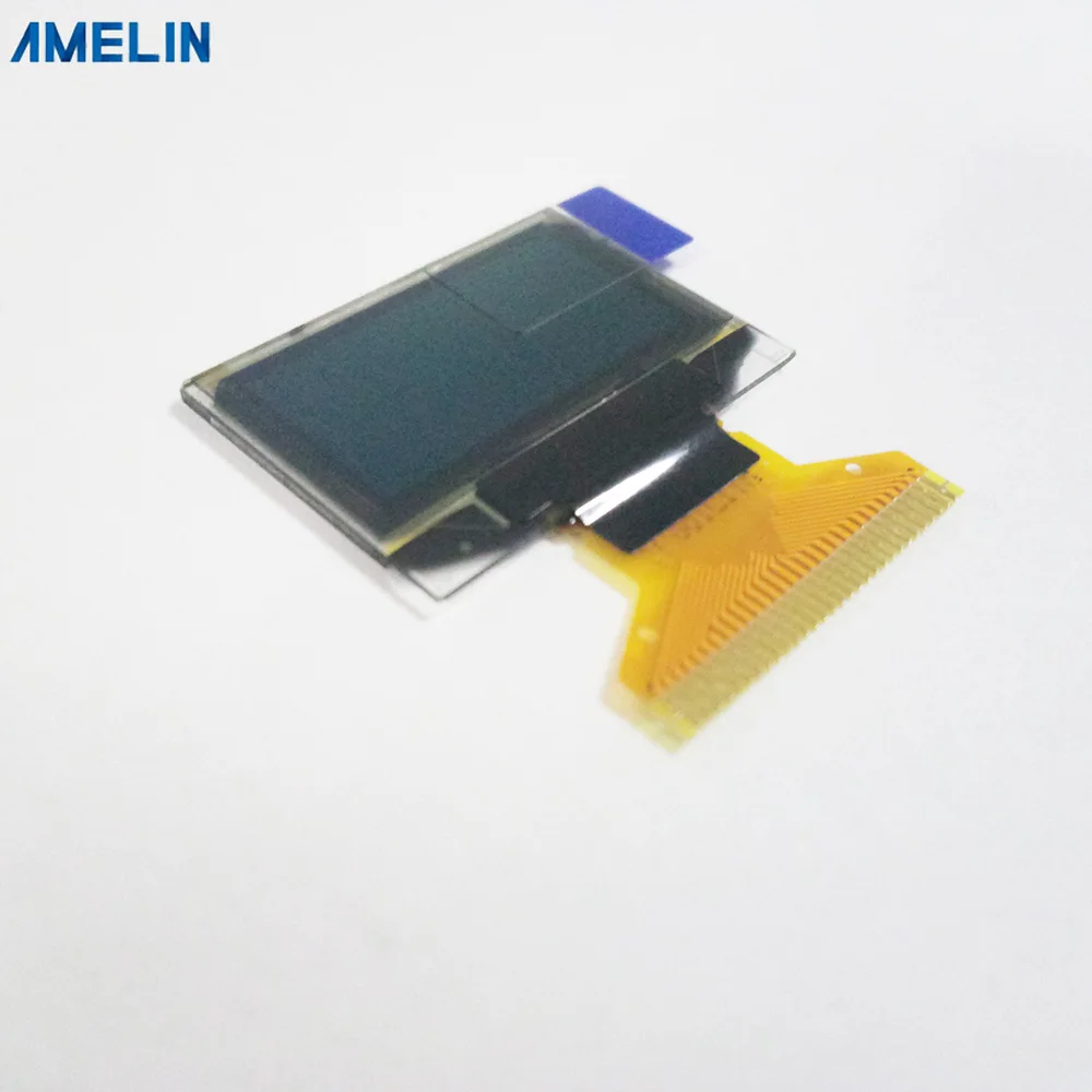 0 96 дюймовый 128*64 прозрачный модуль ЖК-дисплея OLED с белым цветным