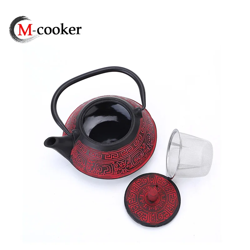 Mcooker 2023 эмалированный чугунный чайник в китайском стиле наборы