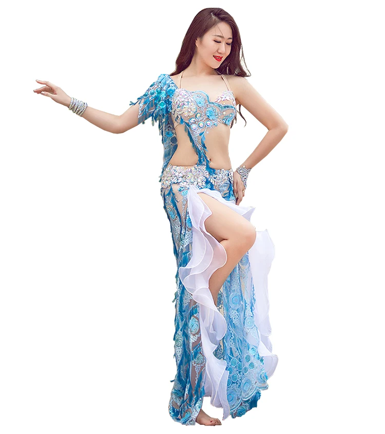 QC3072 Wuchieal Professional Egyptian Belly Dance Costume