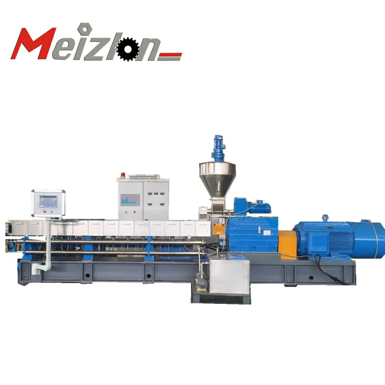 twin screw plastic masterbatch compounding extruder machine