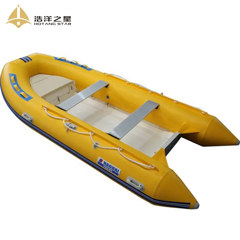 3.9M PVC Hypalon Material Fiberglass Inflatable Rubber Boat RIB motor Boat