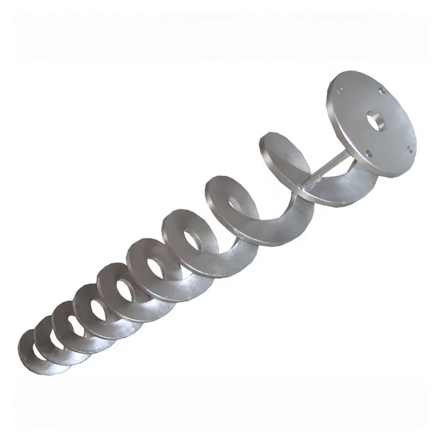 Large capacity slurry auger conveyor for sludge