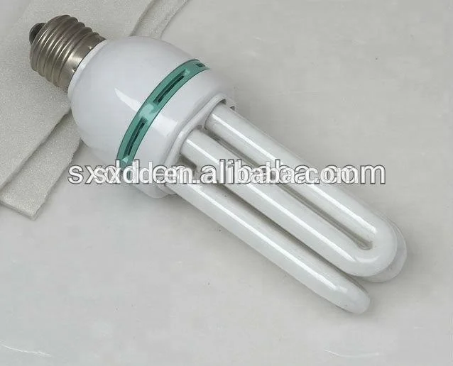 PC Materials 3U energy saving lamp 3U light E27 B22 15W 20W 25W 6500K 2700K 4000K