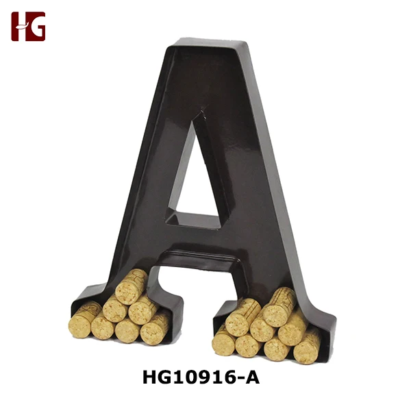 
Monogram Letter S Wall Wine Cork Holder 