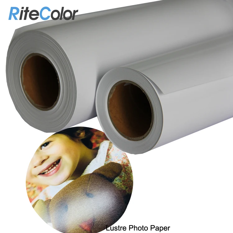 260gsm Inkjet Lustre Photo Paper roll 12 inch for EPSON CANON Pigment Inks