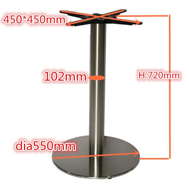 Furniture Hardware Chair Protector Foot steel Outdoor Coffee Conference Table Legs Table Base