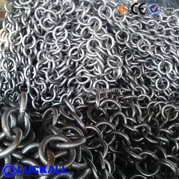 kiln chain steel round link welded rotary kiln chain stainless steel welded kiln chain