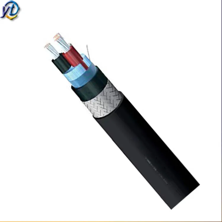 heat resistant oil proof flame retardant flexible armored tinned marine cable