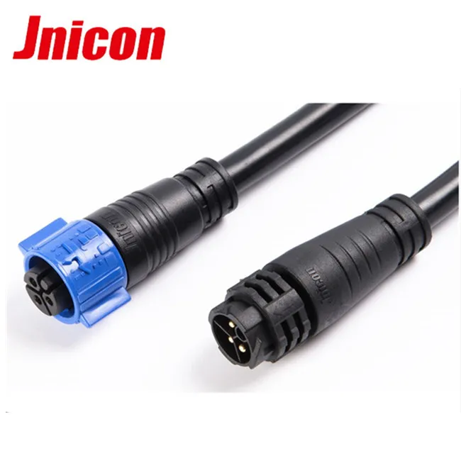 Shenzhen button waterproof connector 3 pin ip67