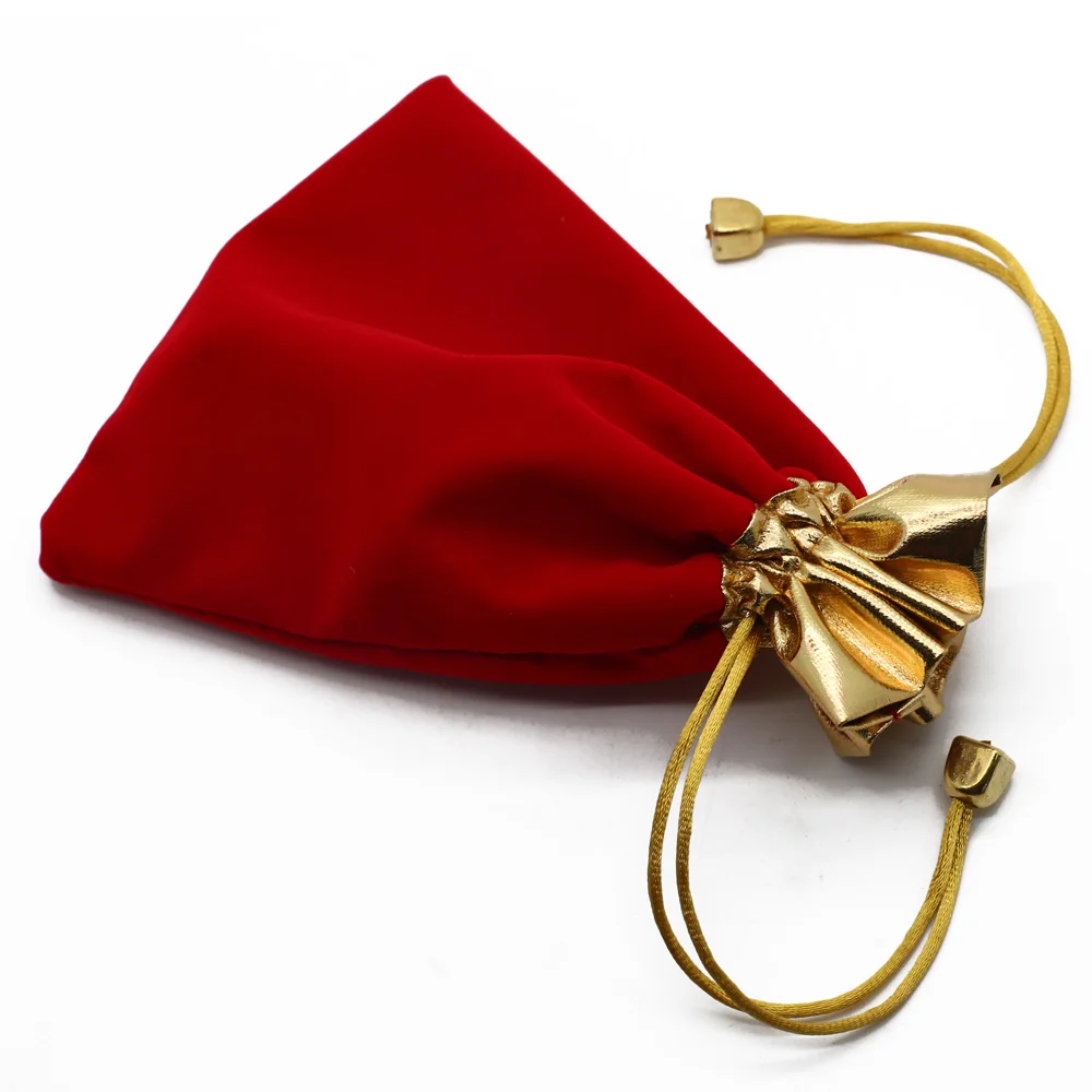 China manufacturer custom velvet jewelry bag with good quality