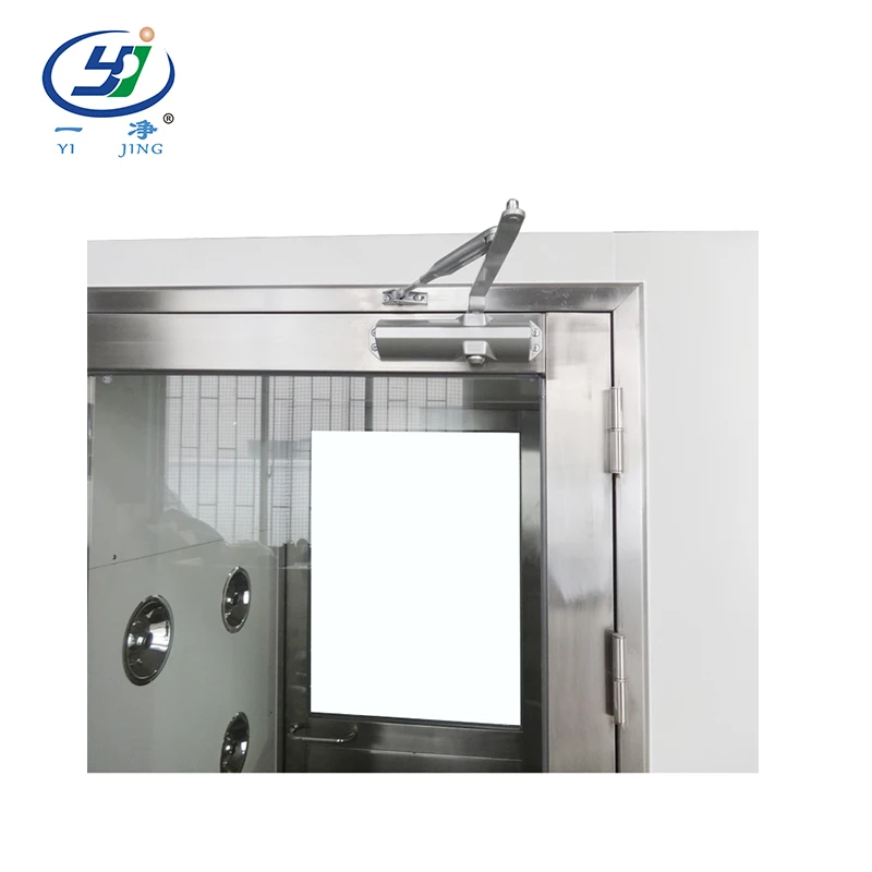 
Cheap air shower fan double person with door interlock 