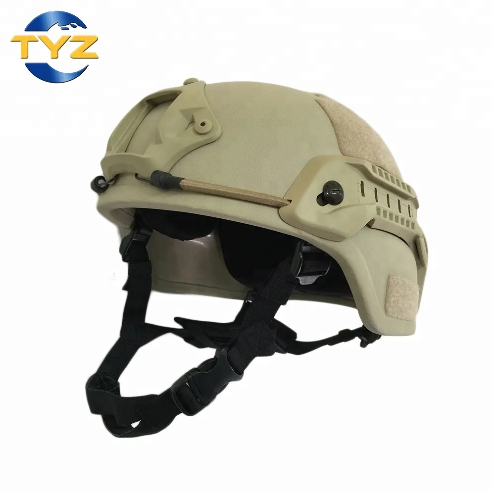 Пуленепробиваемый тактический шлем IIIA 9 мм размер (1600097689903)