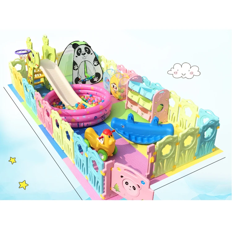 BHID Playground Set, Playground Ball Customized Indoor Play Set, Indoor Pool Playground Slide/Combined Slide 28 >3 Years 0.45mm