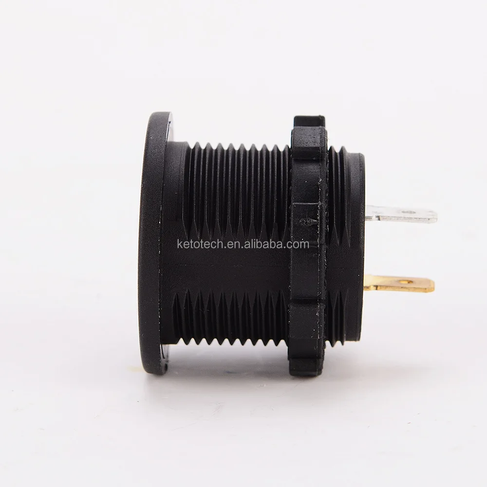 Car Auto Boat DC 12V LED light Digital Analog Voltage meter