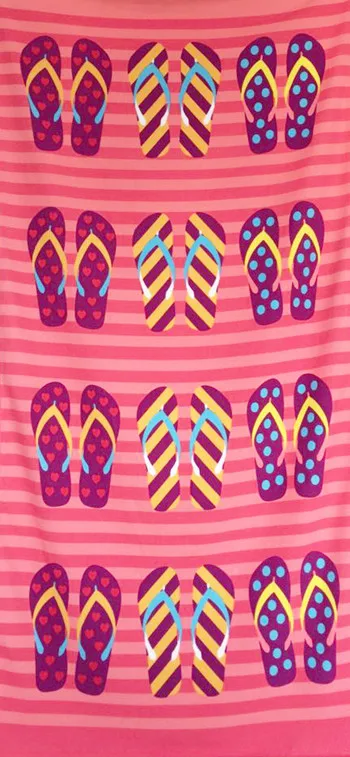 
Wholesale digital printed microfiber fitness sports beach towel 