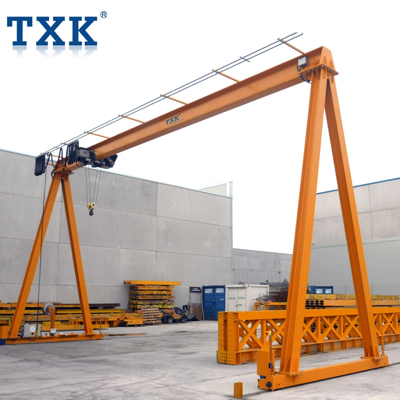 TXK Electric Gantry Crane 32 Ton without Cantilever for  Workshop