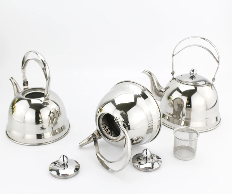 High Quality Stainless Steel Induction Cooker  flat bottom water Kettle