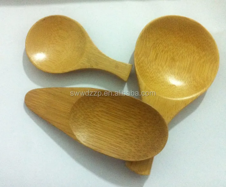 Eco-friendly bamboo Chinese tea spoon customized spoon  powder spoon for sale