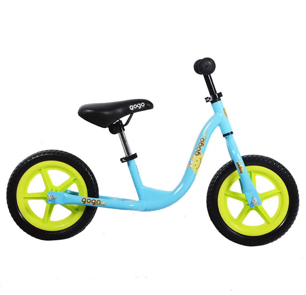 
Low cost 12 inch steel single fork kids running bike for sale 