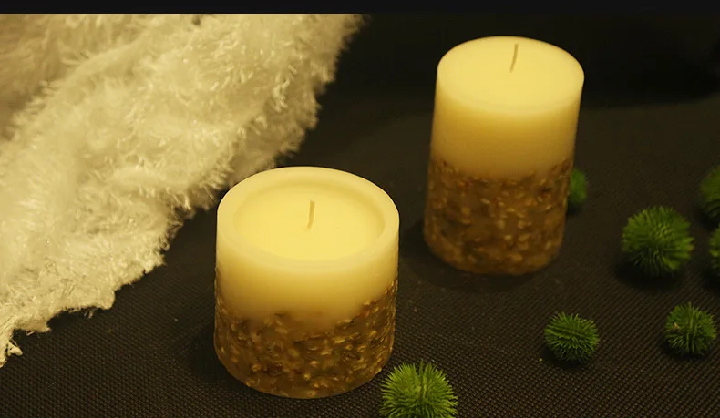 
Aromatherapy Luxury Inlaid shell conch Candle Paraffin Wax bulk organic soy candle wax 