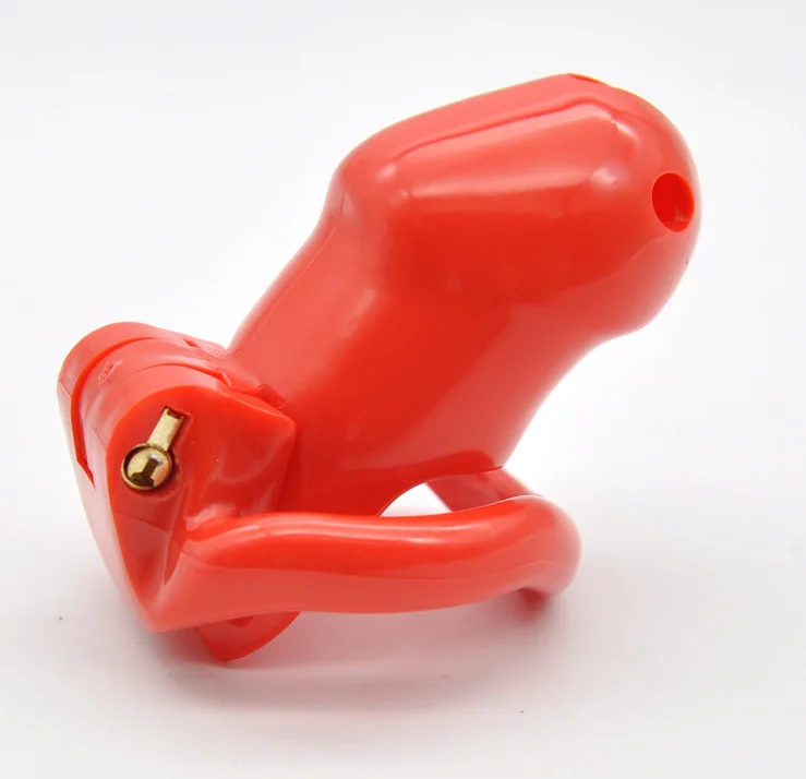 
Natural resin cb6000 penis lock male chastity cage device for men 
