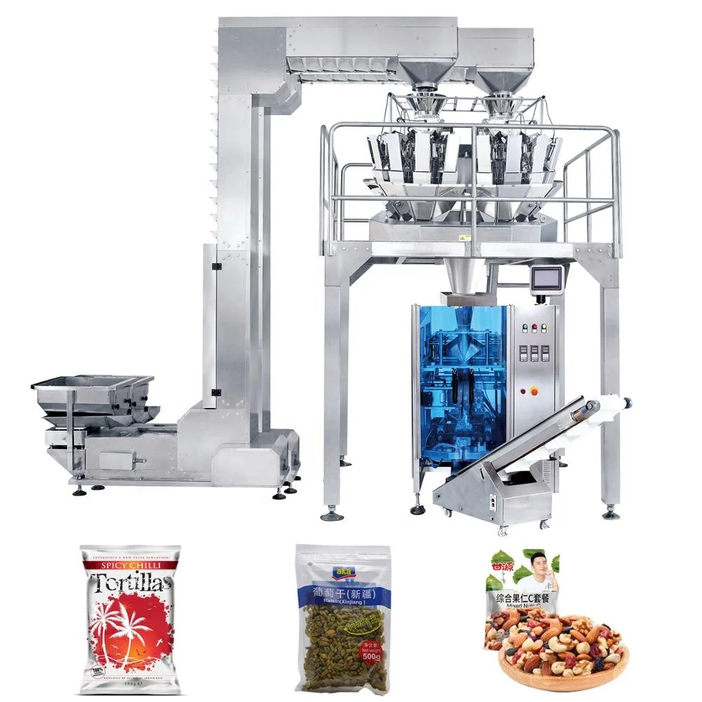 automatic multi-function almond dry dried fruit packaging machines