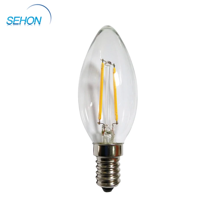 Hot selling products in america e12  e14 flame candelabra led filament candle light dimmable