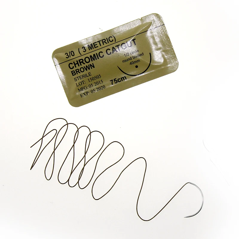 BD004 ZOGEAR sterile suture surgical needles with thread
