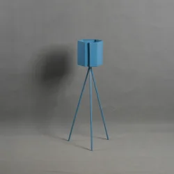 Mayco Steel Storage Rack with Wheels 3-Shelf Folding Service Cart Kitchen Storage Cart