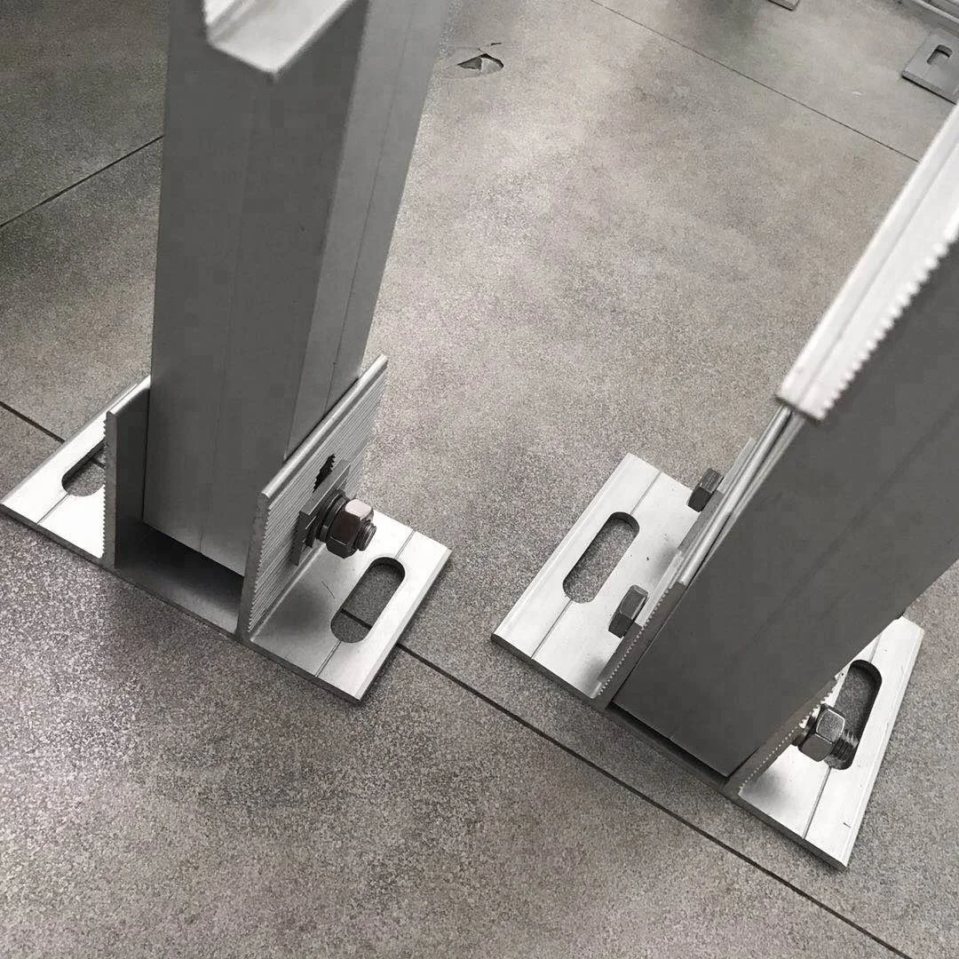 Galvanized Ground Electrical Ballast Style Solar Panel Mounting Stand Called for Tracking