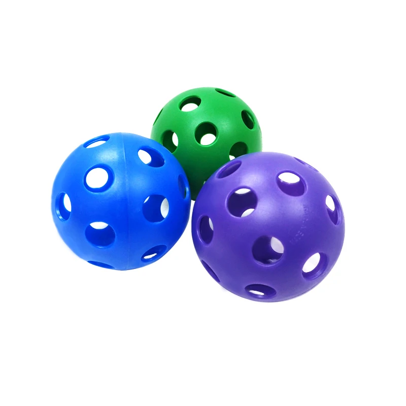 
Hard Pickle Ball Outdoor Play Fun Game Sports Training Ball 9.2cm Jugs Pickleballs 