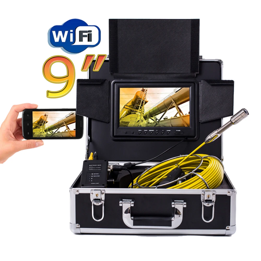 Amazon Hot Sale Wireless Drain Sewer Pipe Inspection Camera for Smartphone