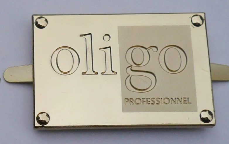 20mm diameter customized anti copper metal  brand label logo badge