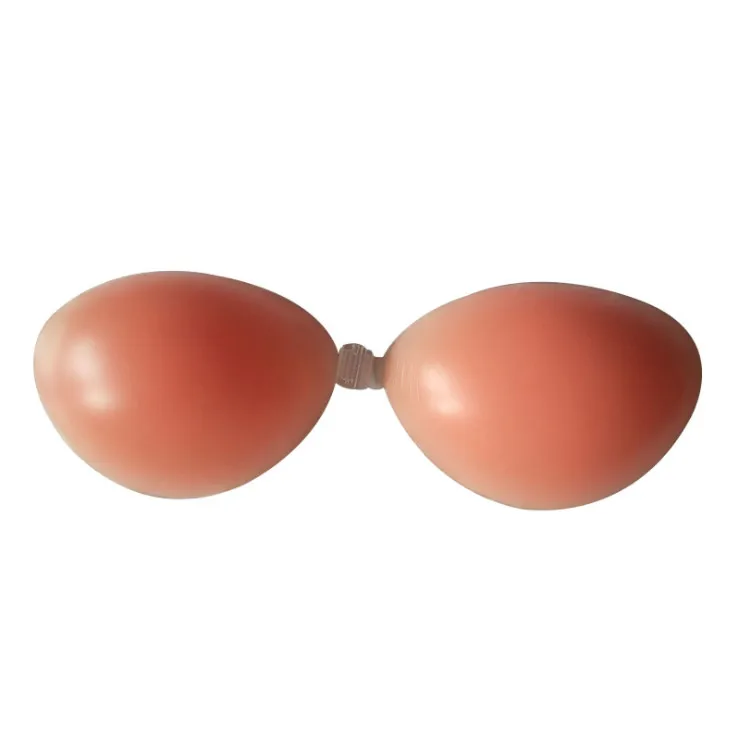 Self Adhesive Soft Silicone Bra Reusable Backless Invisible Push Up Bra Bh Strapless Sticky Bra