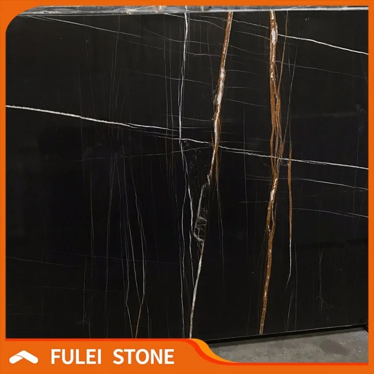 Top quality cheap black sahara noir price of marble in tunisia
