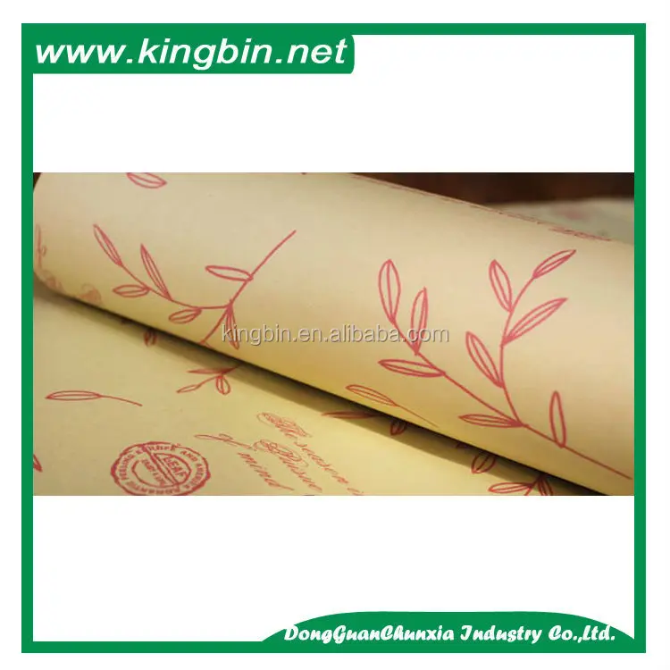 2016 оптовые дешевые пользовательские печатные папиросной бумаги
