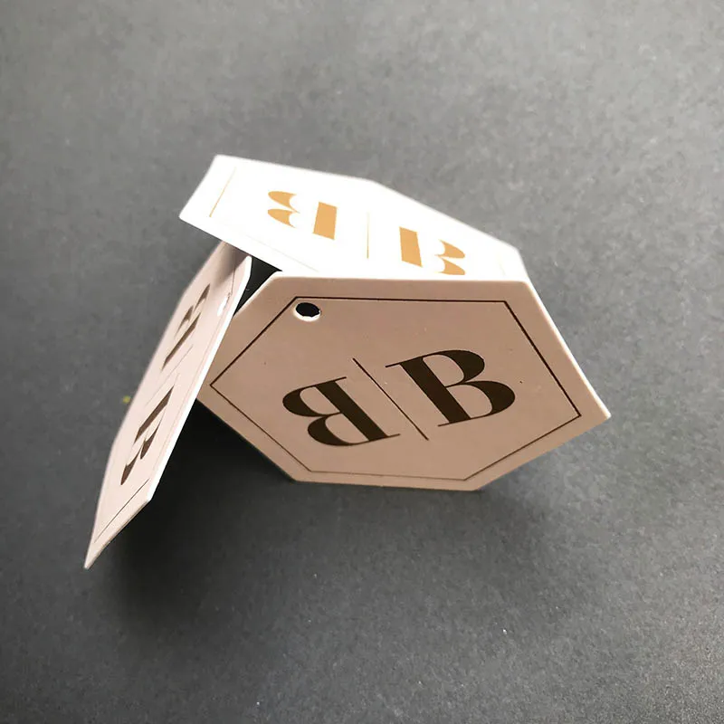
wholesale custom gold foil jewelry display cards with logo 