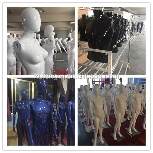 Full Body Shinning Customized Color Colorful Plastic Plated Shinning Chrome Female Posing Mannequin