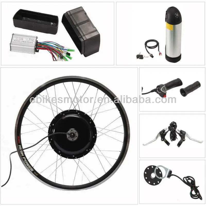 Brushless gearless motor for 48V 1500W kit transformation bicycle electrical worker electric bike kit 350w 500w 1000w