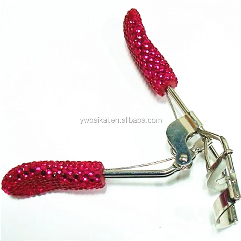 Muting Eyelashes Tools Vendor Wholesale Eyelash Curler Private Label Packaging Eyelash Curler With Rubber Handle