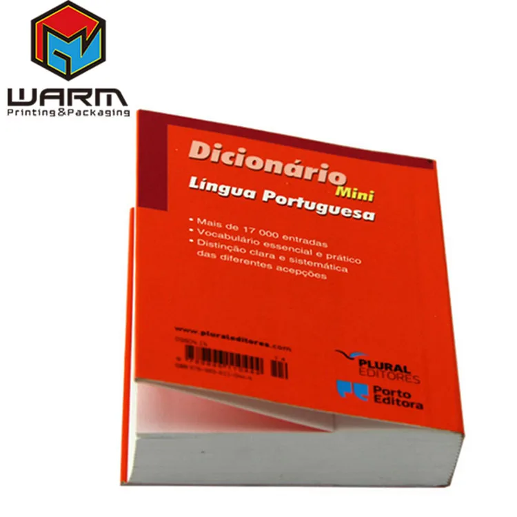 
American Languages Dictionary Book Printing with Cheap Price and High Quality 