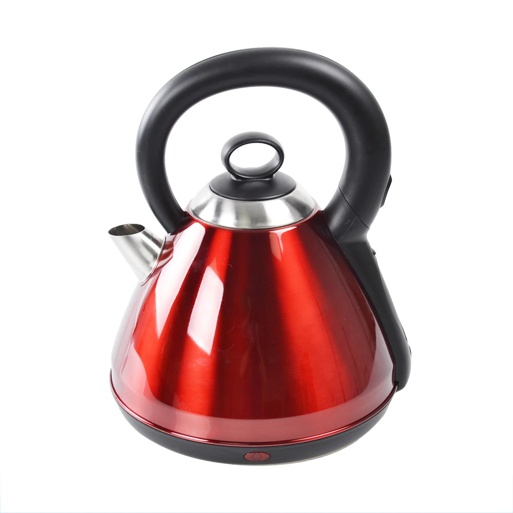 
chinese electric tea kettle, red color low price electric kettle 