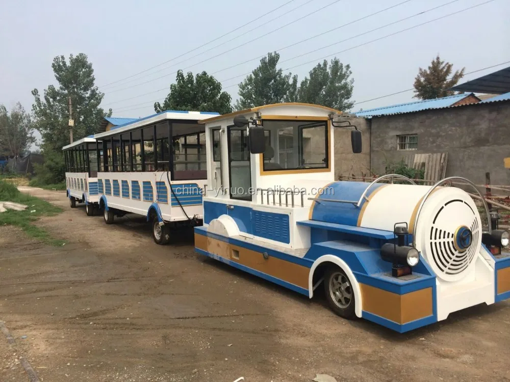 
China supplier YIZHIJINNUO trackless train carriage for sale 