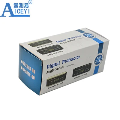 Mini 360 degree digital protractor spirit level angle degree measuring tools
