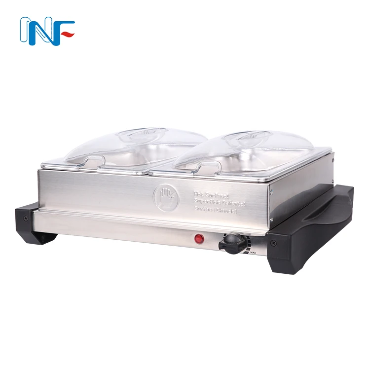 Professional Tray Electric Warmer Buffet Food Warmers Stainless Steel