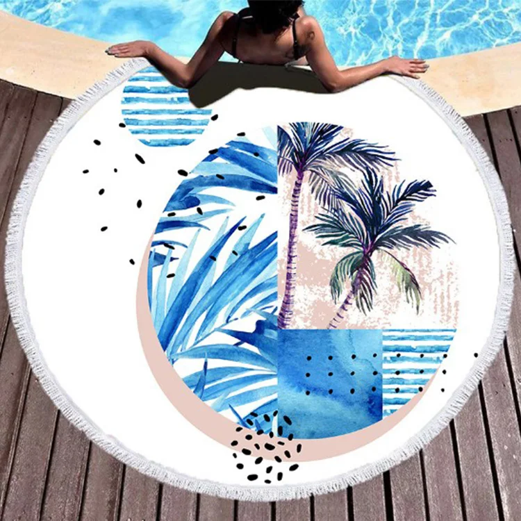 Cheap Embroidered Personalized Animal Print Beach Towel Canada