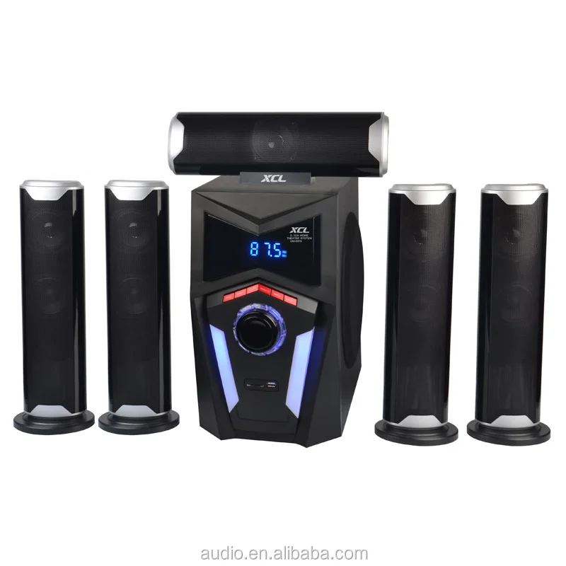 Новый стиль 5.1 ch домашний кинотеатр акустическая система с караоке микрофон bluetooth функция