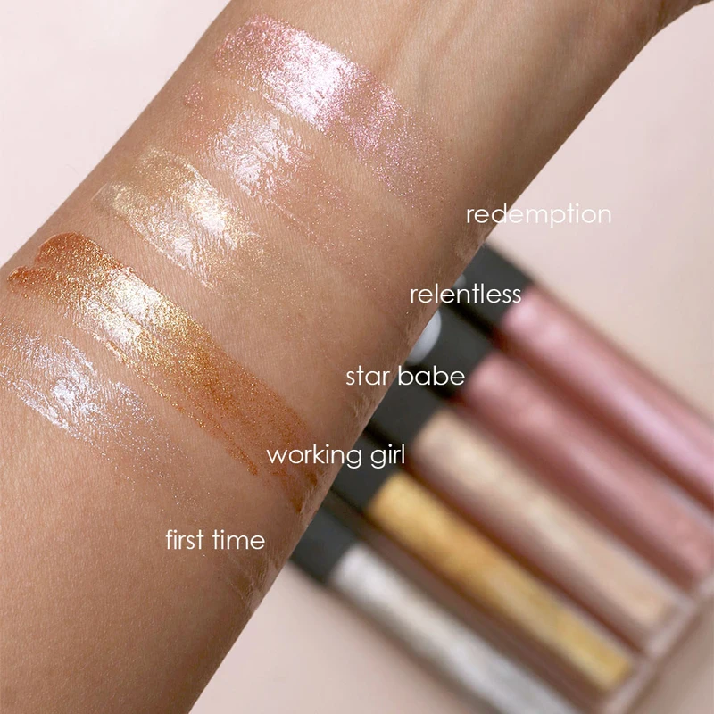 Private Label Stay Glossy Sweet Cosmetic Lip gloss Sets For Women 5 Color Glitter Shiny Lipgloss Party Makeup Supplier Low MOQ