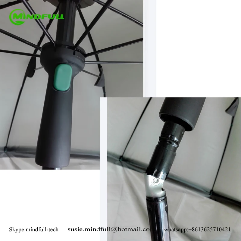 170T 2m*8k China Outdoor Folding Beach Umbrella